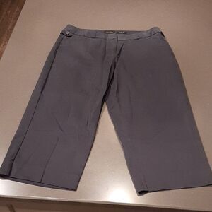 The Limited Lexi Fit Navy Cropped Pants